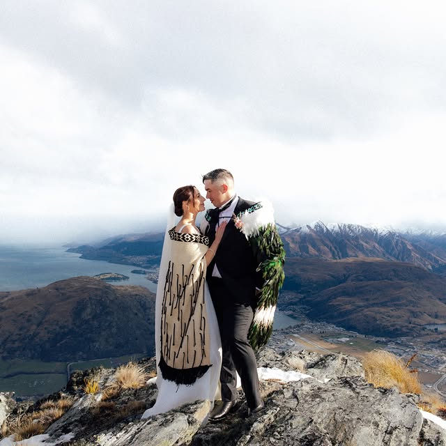 🚁 A helicopter wedding on The Remarkables, Queenstown We flew by helicopter…